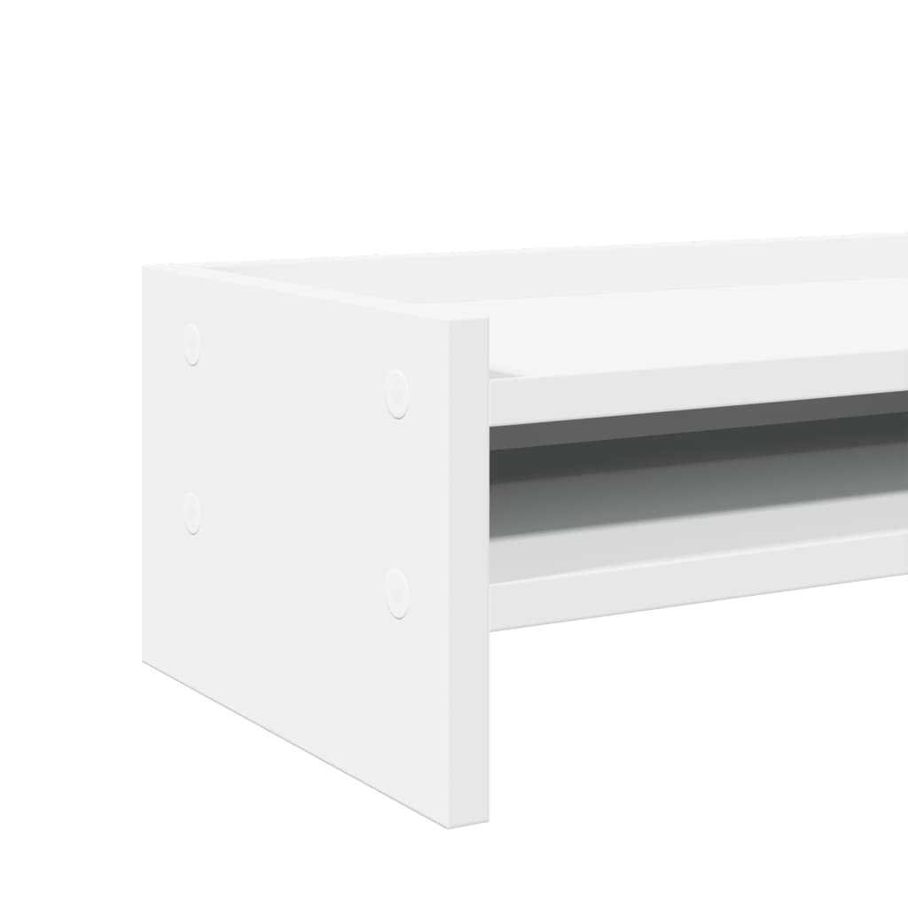 Supporto per Monitor Bianco 100x24x16 cm in Truciolato 854724
