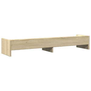 Supporto Monitor Rovere Sonoma 100x24x16 cm Legno Multistrato