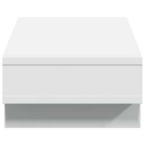 vidaXL Supporto per Monitor Bianco 50x27x15 cm in Truciolato