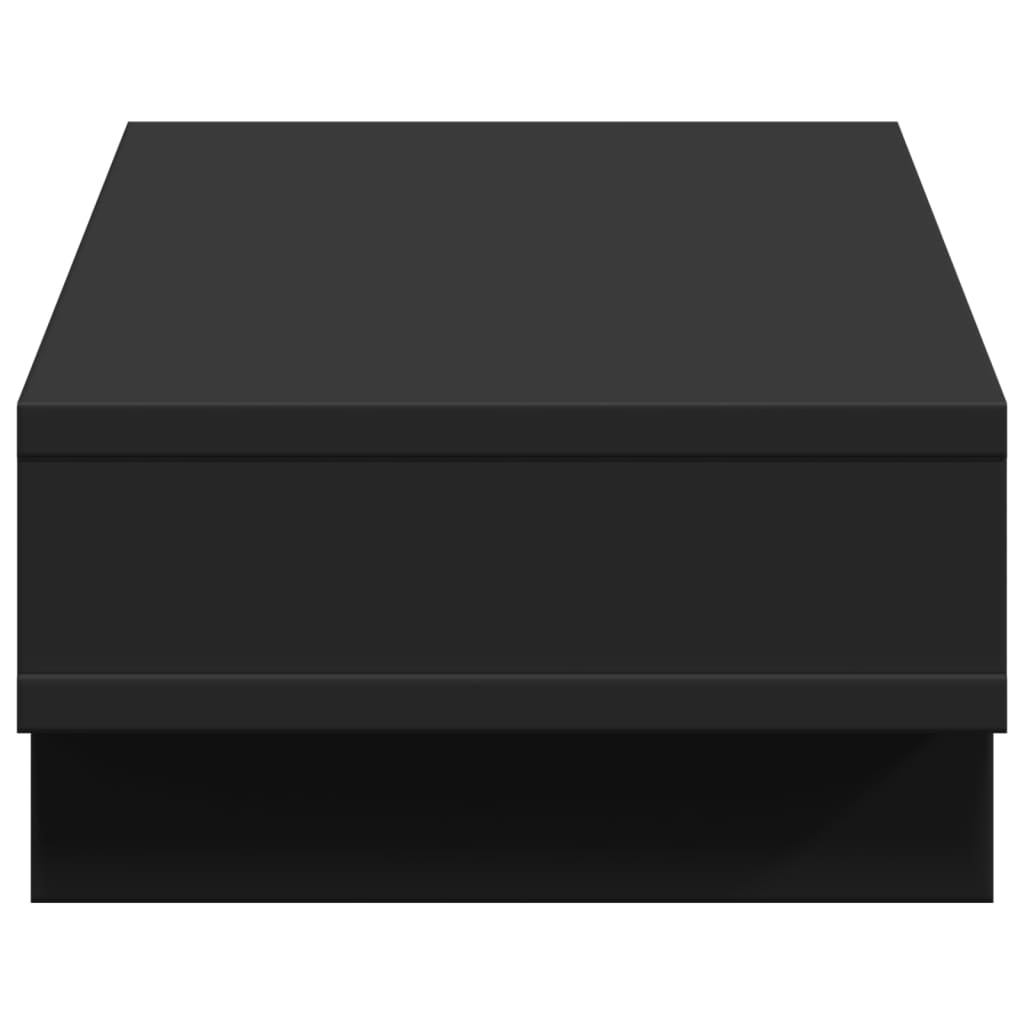 Supporto per monitor tavolo da scrivania 50 x 27 x 15 cm in legno ingegnerizzato nero 02_0044882