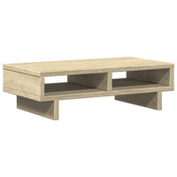 Supporto per monitor da tavolo mobile da ufficio Sonoma 50 x 27 x 15 cm legno ingegnerizzato marrone 02_0044992