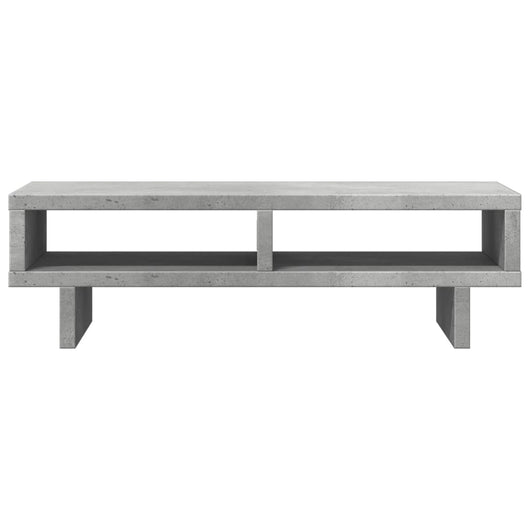 Supporto per monitor tavolo da scrivania 50 x 27 x 15 cm in legno ingegnerizzato grigio 02_0044880