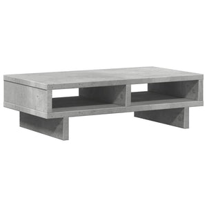 Supporto per monitor tavolo da scrivania 50 x 27 x 15 cm in legno ingegnerizzato grigio 02_0044880
