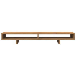Supporto per Monitor Rovere Artigianale 100x27x15 cm Truciolato 854759