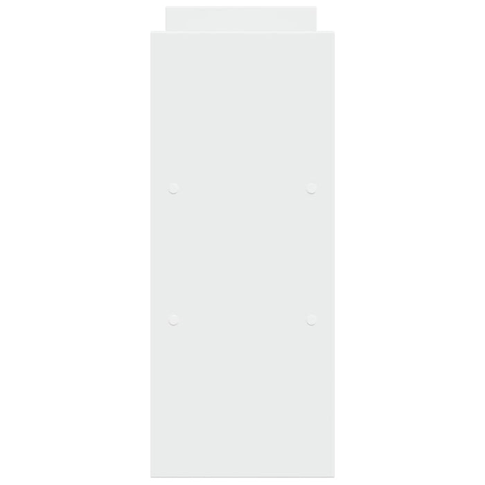 Organizer Scrivania Regolabile Bianco 40x17x41 cm in Truciolato 854760