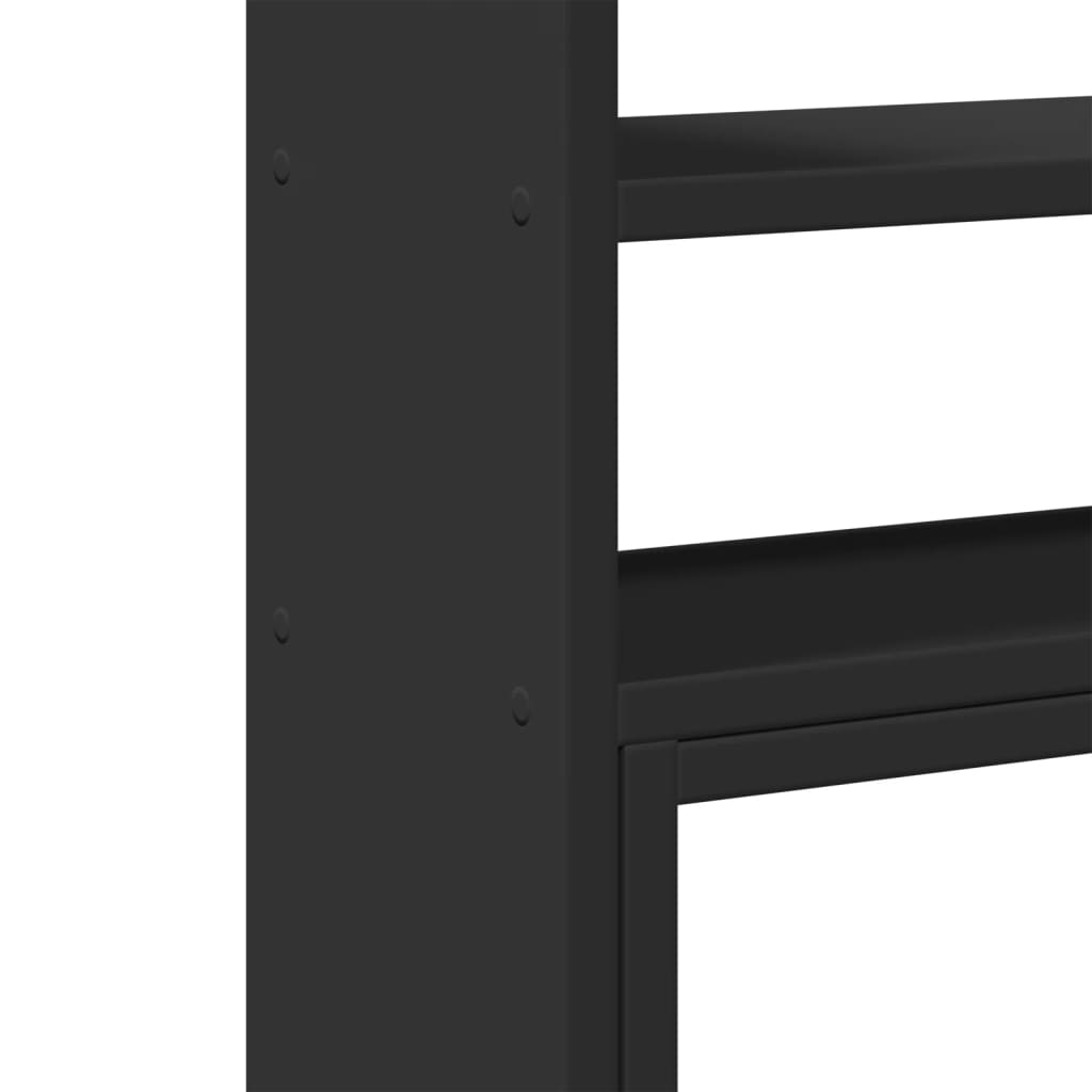 vidaXL Organizer Scrivania Regolabile Nero 40x17x41 cm in Truciolato