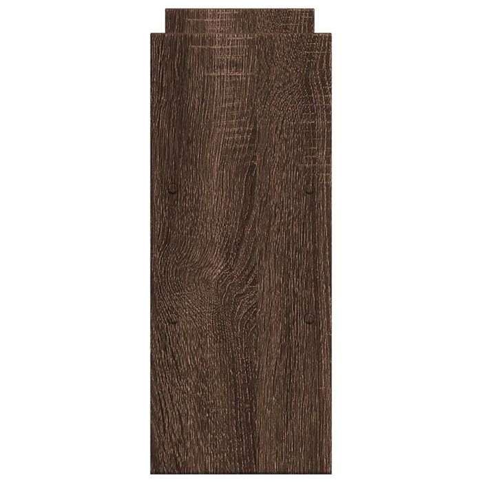 Organizer Scrivania Rovere Marrone 40x17x41 cm in Truciolato 854766