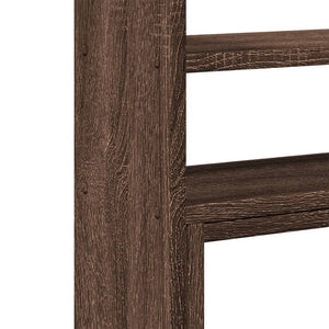 Organizer Scrivania Rovere Marrone 40x17x41 cm in Truciolato 854766