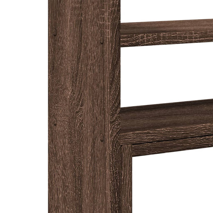 Organizer Scrivania Rovere Marrone 40x17x41 cm in Truciolato 854766