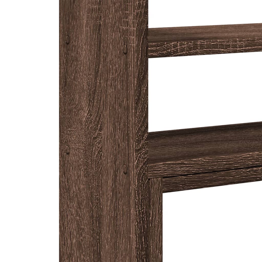 Organizer Scrivania Rovere Marrone 40x17x41 cm in Truciolato