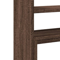 Organizer Scrivania Rovere Marrone 40x17x41 cm in Truciolato