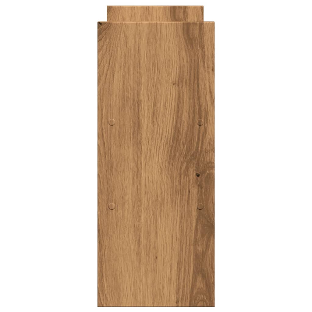 Organizer Scrivania Rovere Artigianale 40x17x41cm in Truciolato 854768