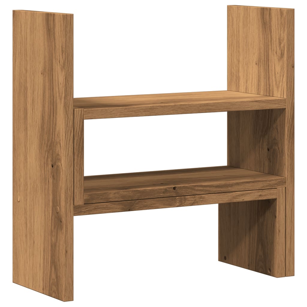 Organizer Scrivania Rovere Artigianale 40x17x41cm in Truciolato 854768