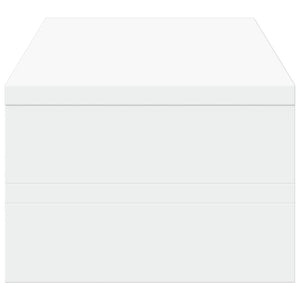 vidaXL Supporto per Monitor Bianco 54x22x15 cm in Truciolato