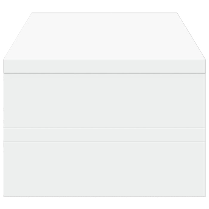 vidaXL Supporto per Monitor Bianco 54x22x15 cm in Truciolato