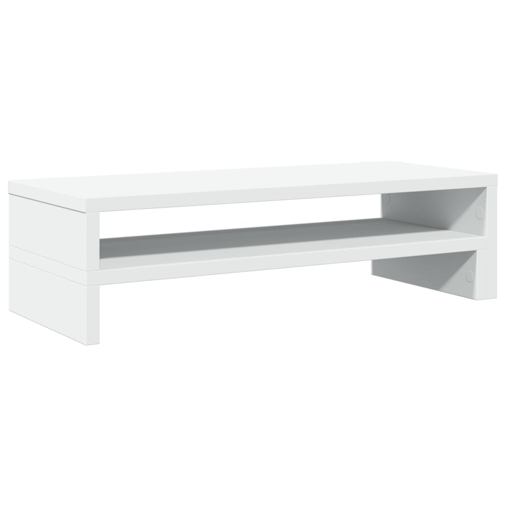 Supporto per monitor tavolo da scrivania 54 x 22 x 15 cm legno ingegnerizzato bianco 02_0044888