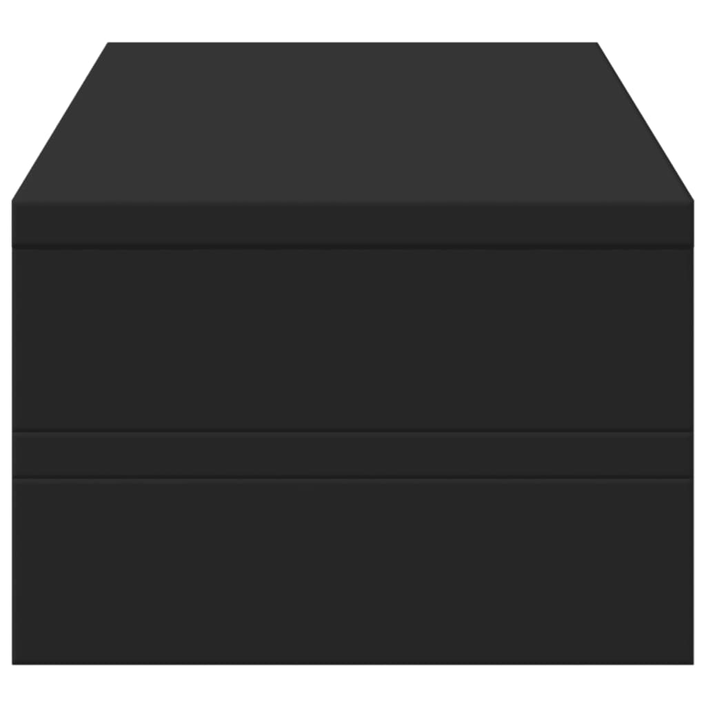 Supporto per monitor da tavolo mobile da scrivania 54 x 22 x 15 cm in legno ingegnerizzato nero 02_0044892