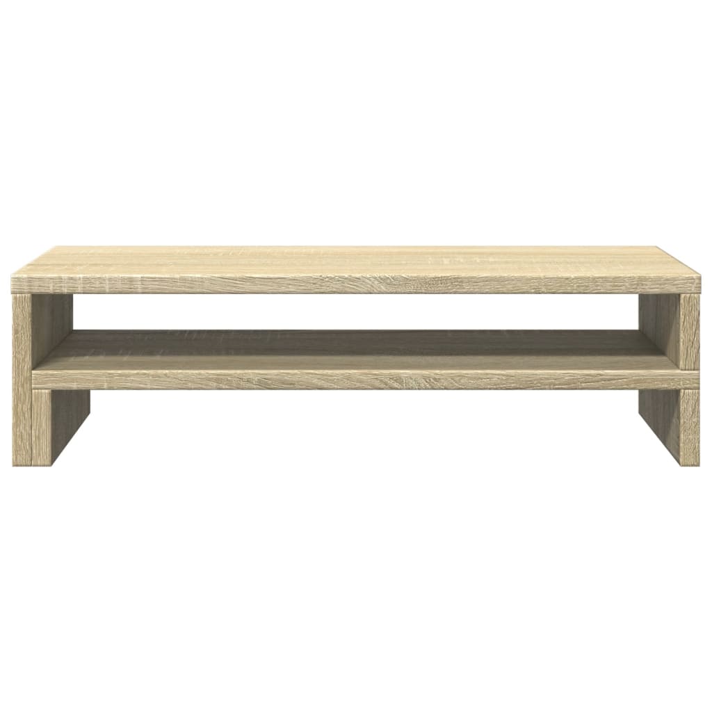Supporto per monitor da tavolo mobile da ufficio Sonoma 54 x 22 x 15 cm legno ingegnerizzato marrone 02_0044997