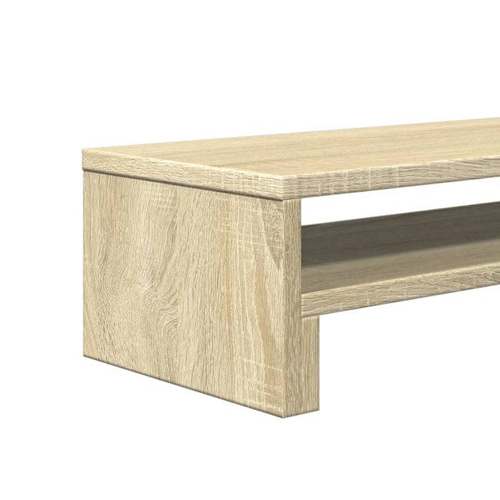 Supporto per monitor da tavolo mobile da ufficio Sonoma 54 x 22 x 15 cm legno ingegnerizzato marrone 02_0044997