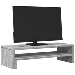vidaXL Supporto per Monitor Grigio Sonoma 54x22x15 cm in Truciolato