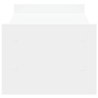 Supporto per monitor tavolo da scrivania 50 x 27 x 20 cm in legno ingegnerizzato bianco 02_0044883