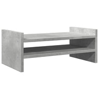 Supporto per monitor tavolo da scrivania 50 x 27 x 20 cm in legno ingegnerizzato grigio 02_0044886