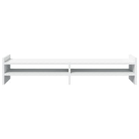 Supporto per Monitor Bianco 100x27x20 cm in Legno Multistrato