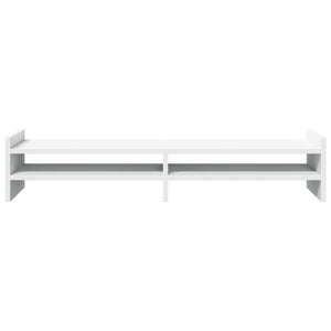 Supporto per Monitor Bianco 100x27x20 cm in Legno Multistrato