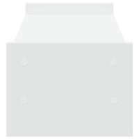 Supporto per Monitor Bianco 100x27x20 cm in Legno Multistrato