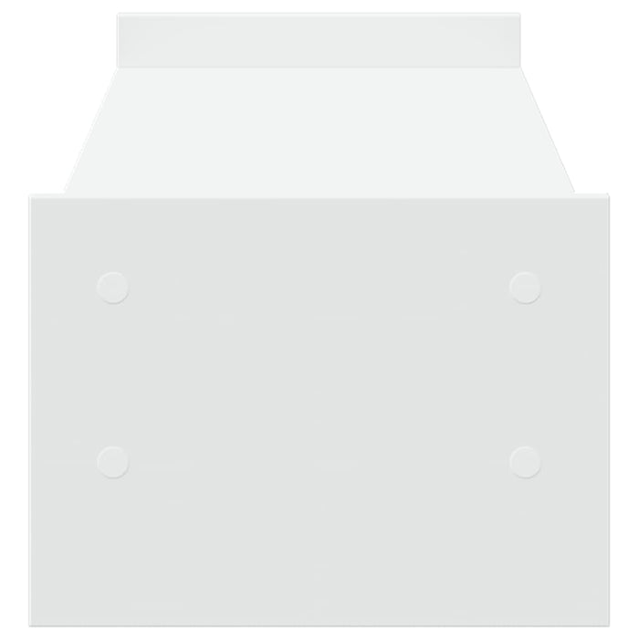 Supporto per Monitor Bianco 100x27x20 cm in Legno Multistrato