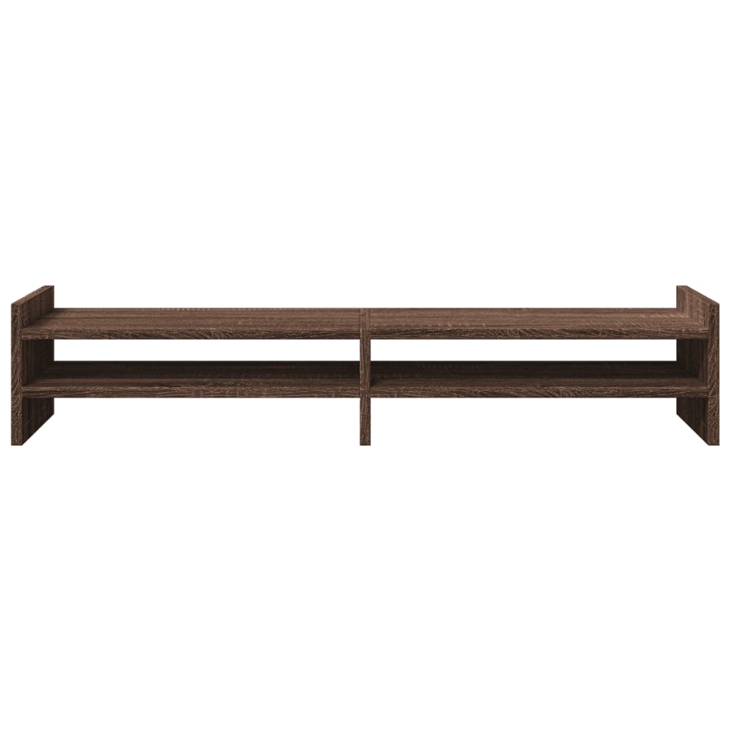Supporto Monitor Rovere Marrone 100x27x20 cm Legno Multistrato 854793