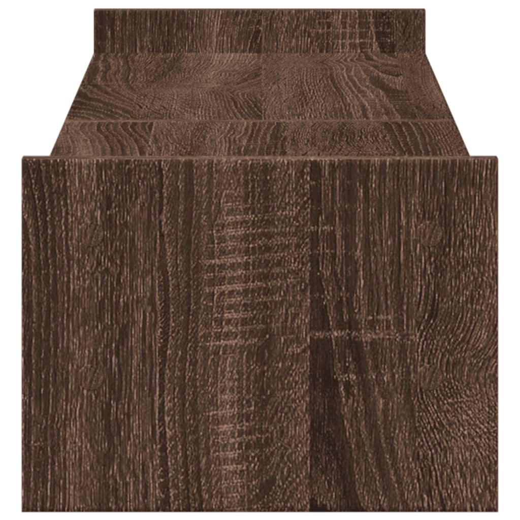 Supporto Monitor Rovere Marrone 100x27x20 cm Legno Multistrato 854793