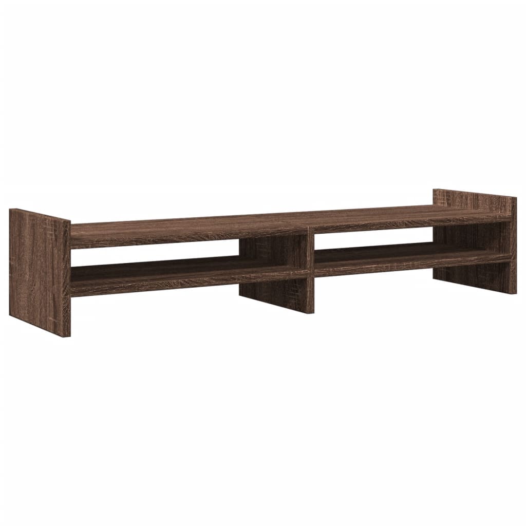 Supporto Monitor Rovere Marrone 100x27x20 cm Legno Multistrato 854793