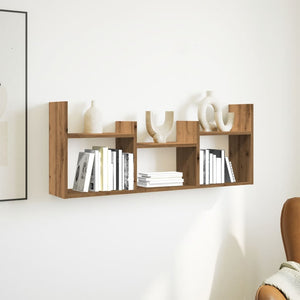 Mobile a Parete 100x18x40 cm Artigianale in Legno Multistrato 854804