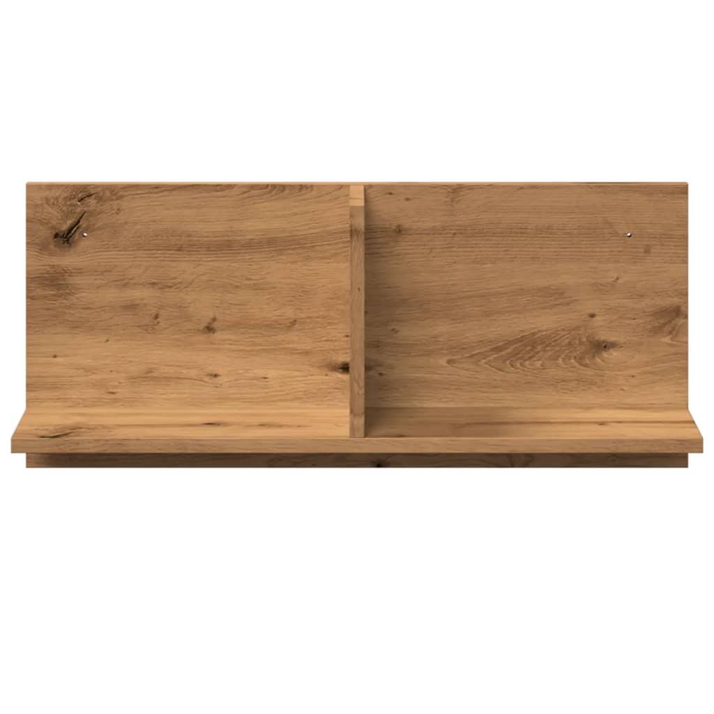 Mobile a Parete 70x16,5x30 cm Artigianale in Legno Multistrato 854858