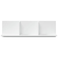 Mobile a Parete 100x16,5x30 cm Bianco in Truciolato 854859