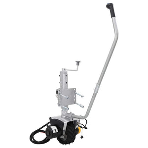 Ruota per Cric per Rimorchio 12 V 550 W in Alluminio