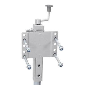 Ruota per Cric per Rimorchio 12 V 550 W in Alluminio