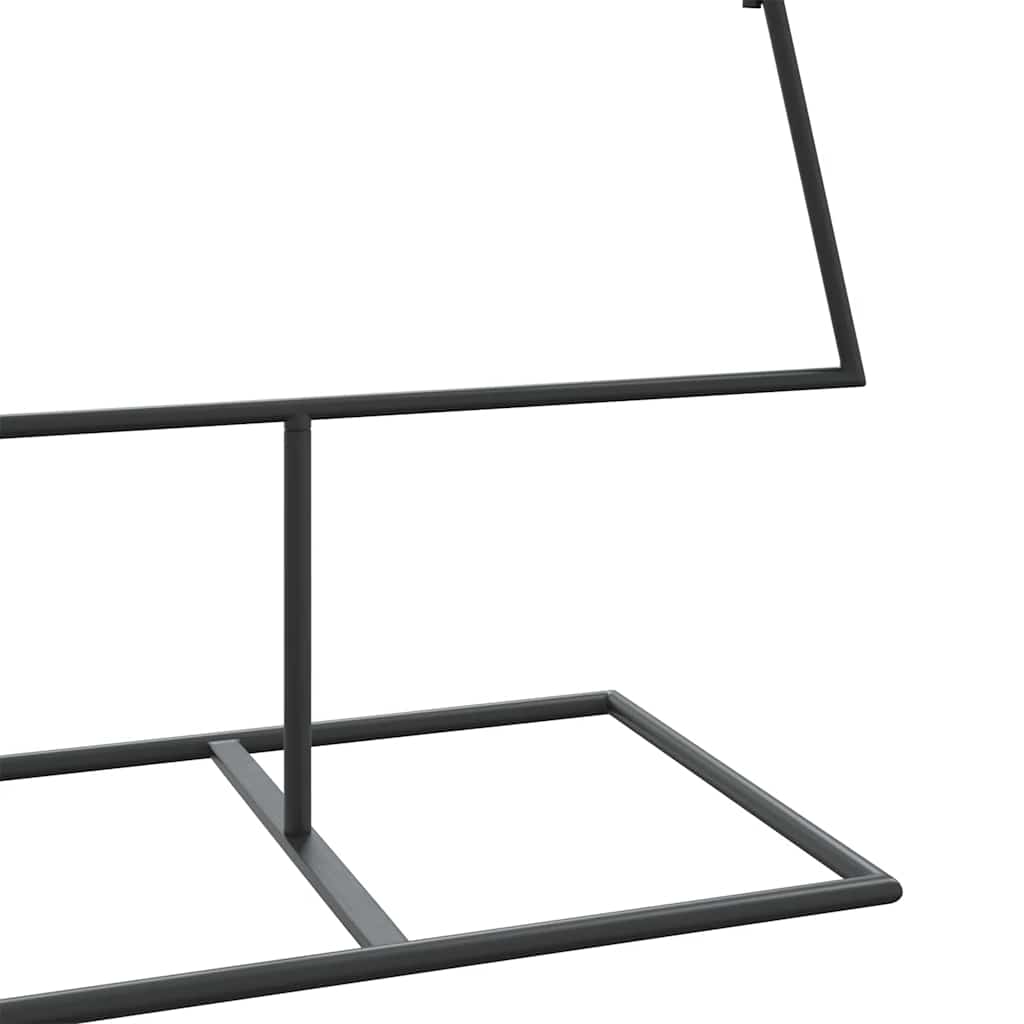 Albero di Natale Decorativo in Metallo Nero 150 cm 4018948