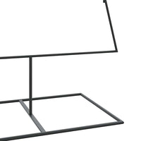 Albero di Natale Decorativo in Metallo Nero 210 cm 4018950