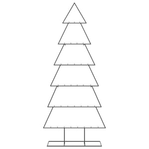 Albero di Natale Decorativo in Metallo Nero 180 cm 4018952