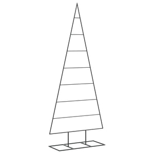 Albero di Natale Decorativo in Metallo Nero 150 cm 4018954