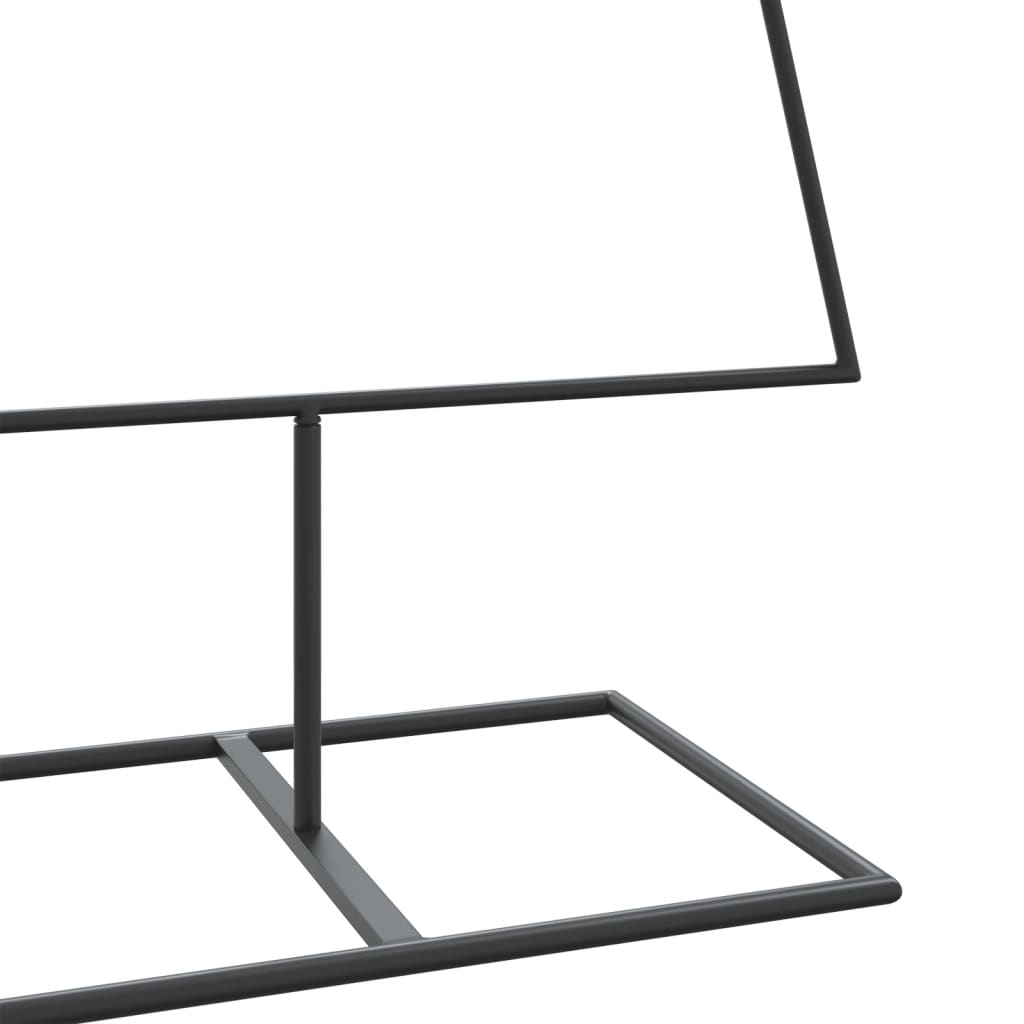 Albero di Natale Decorativo in Metallo Nero 150 cm 4018954