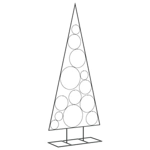 Albero di Natale Decorativo in Metallo Nero 150 cm 4018957