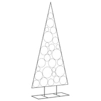 Albero di Natale Decorativo in Metallo Nero 210 cm 4018959