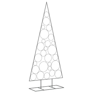 Albero di Natale Decorativo in Metallo Nero 210 cm 4018959