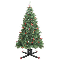Supporto per Albero di Natale Nero 61x61x15,5 cm 4018977