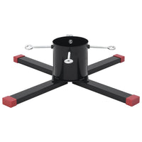 Supporto per Albero di Natale Nero 61x61x15,5 cm 4018977