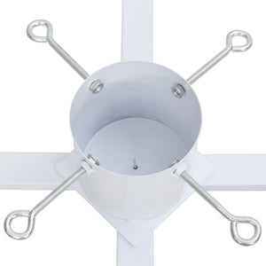 Supporto per Albero di Natale Bianco 61x61x15,5 cm 4018978