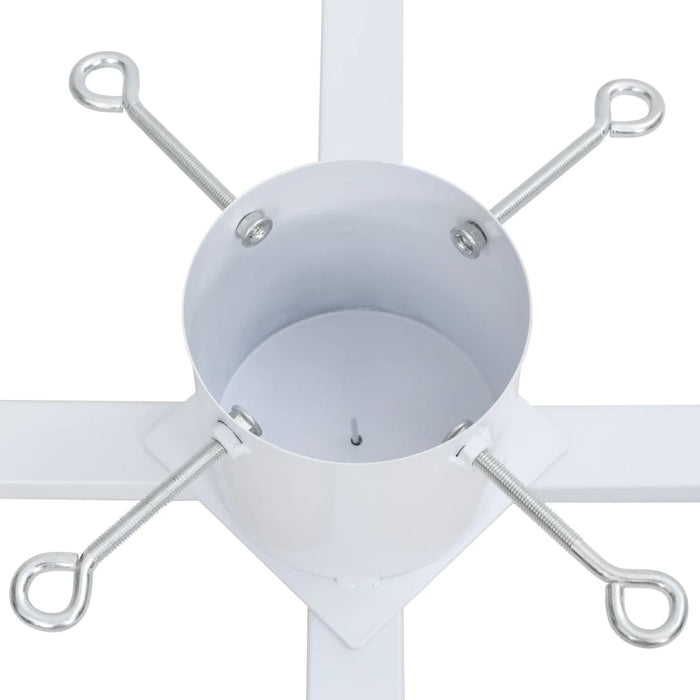 Supporto per Albero di Natale Bianco 61x61x15,5 cm 4018978